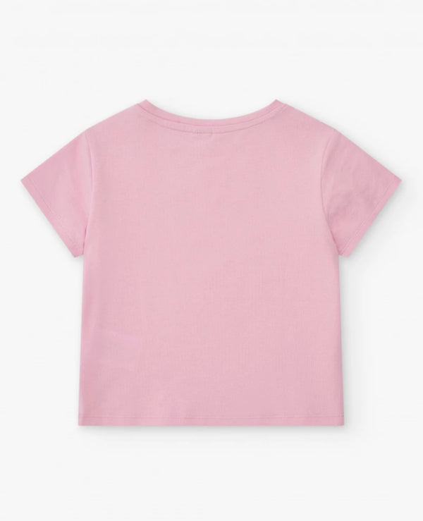 TucTuc girls pink s/s tee
