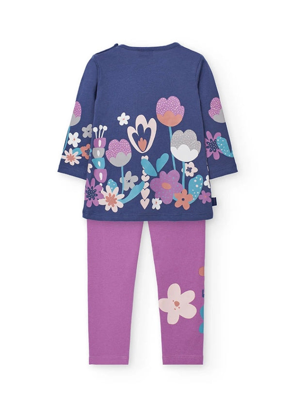 Boboli girls lilac set