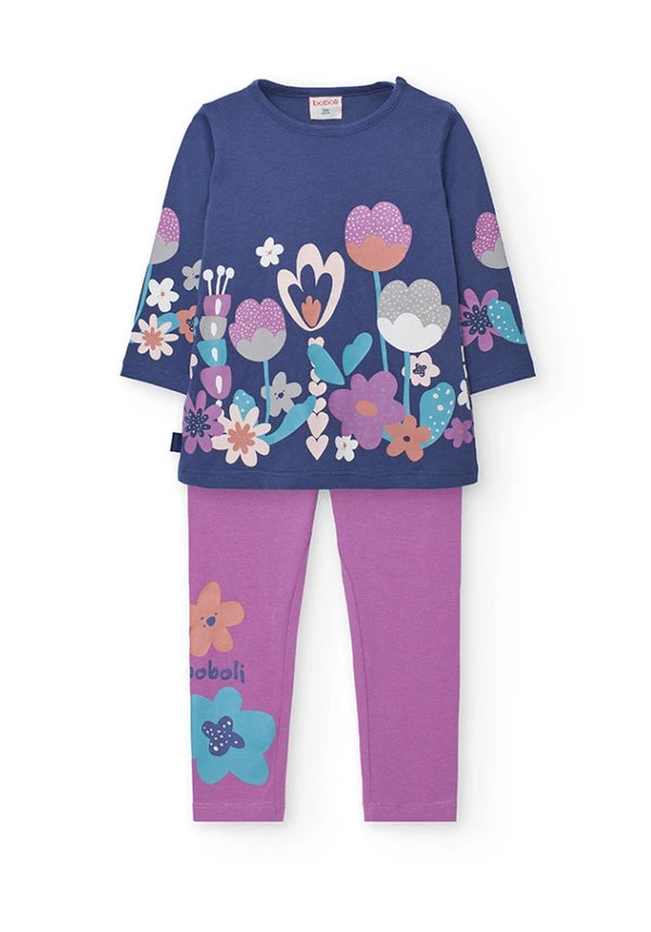 Boboli girls lilac set