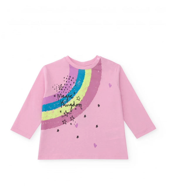 TucTuc girls pink tee