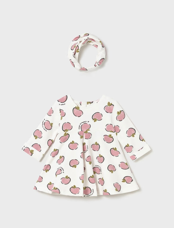 Mayoral baby girl fleece dress