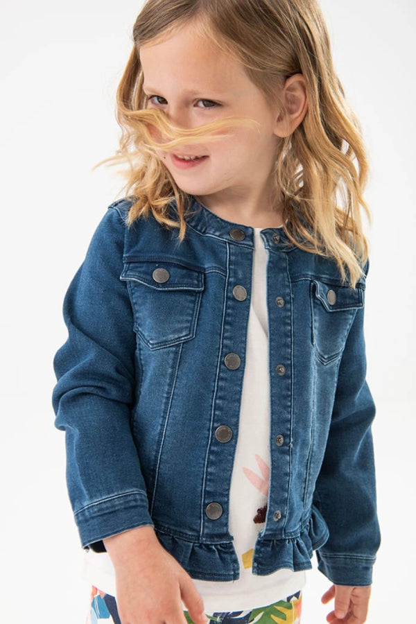 Boboli girls denim jacket