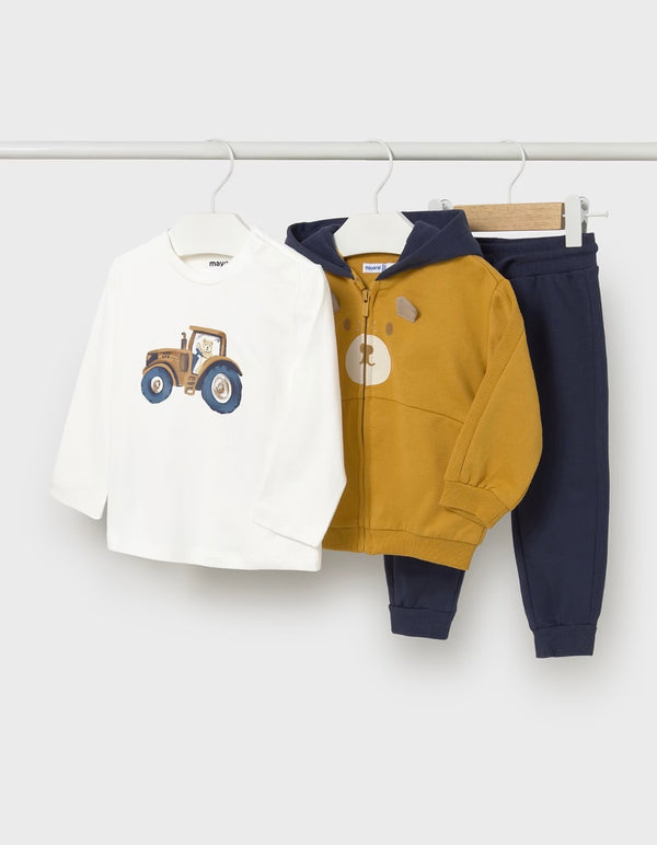 Mayoral mustard tracksuit set