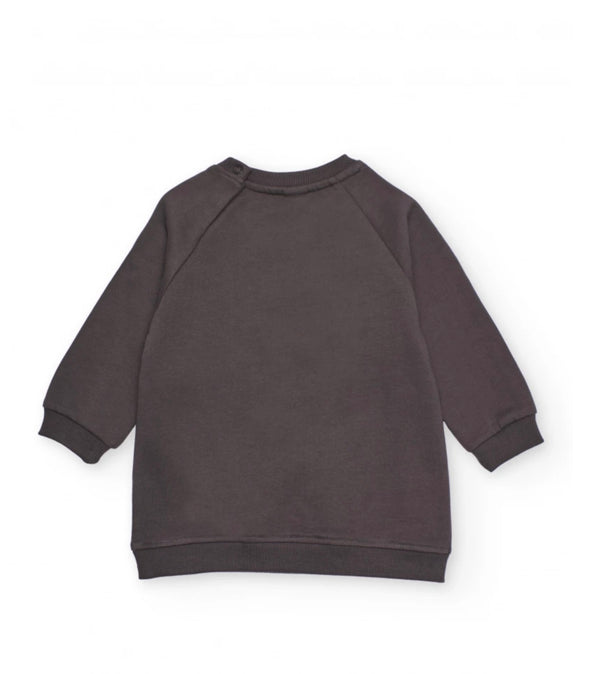 TucTuc girls grey sweater dress