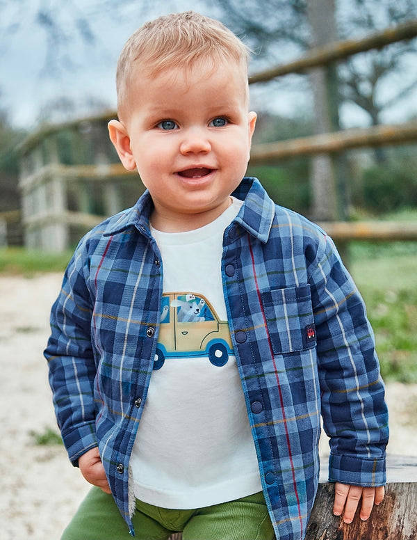 Mayoral Baby Boy lined over shirt