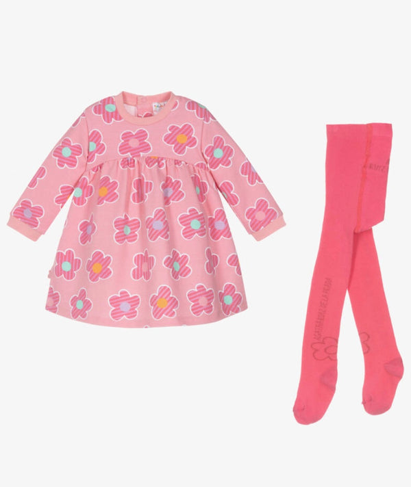 Agatha Ruiz Baby Girl pink flower dress