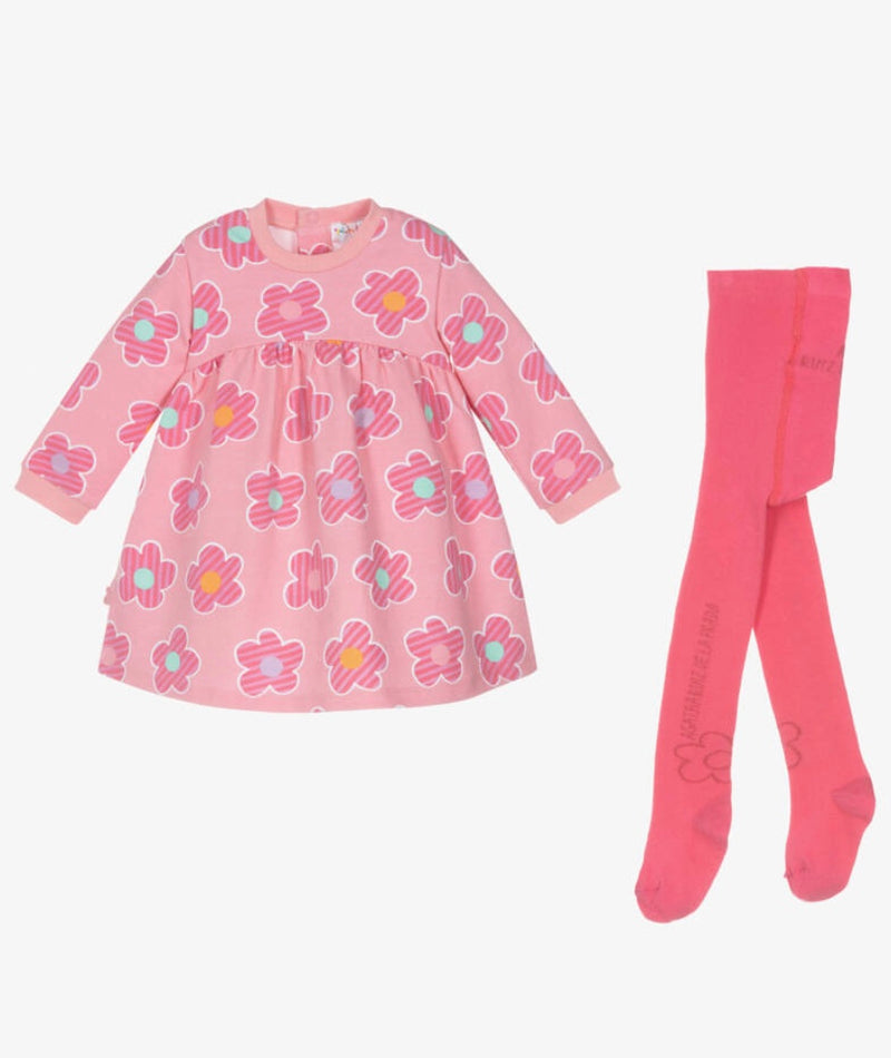 Agatha Ruiz Baby Girl pink flower dress