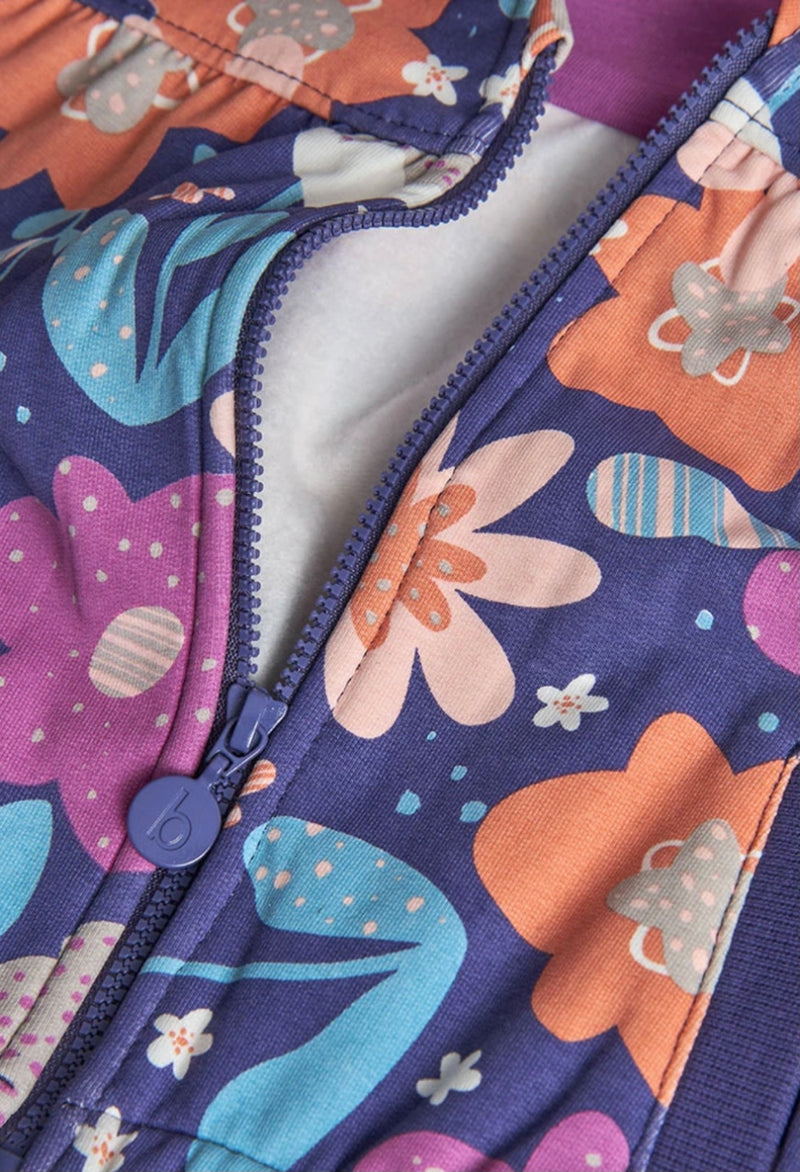 Boboli girls print fleece jacket