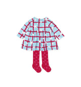 Agatha Ruiz Baby Girl blue star dress