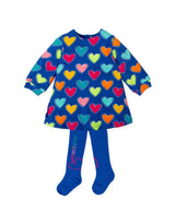 Agatha Ruiz Girls dress with hearts