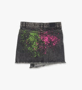 TucTuc denim paint skirt