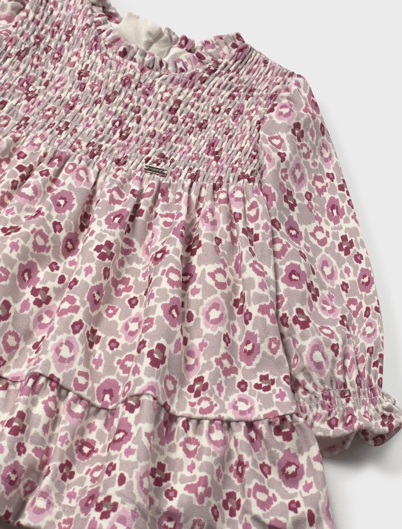 Mayoral baby girl velvet dress
