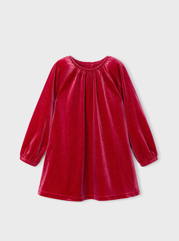 Mayoral girls velvet dress