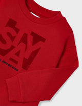 Mayoral red sweatshirt