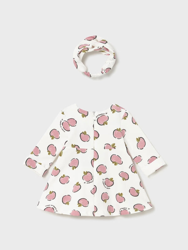 Mayoral baby girl fleece dress