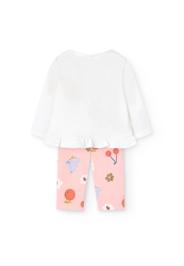 Boboli baby girls ladybug 2 piece
