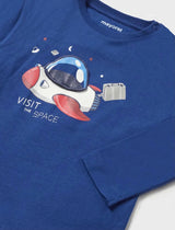 Mayoral baby boy space T-shirt