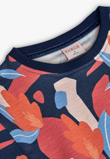 Boboli girls flower dress