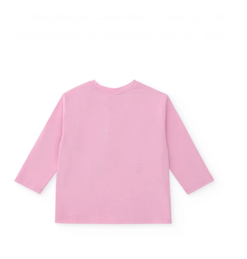 TucTuc girls pink tee