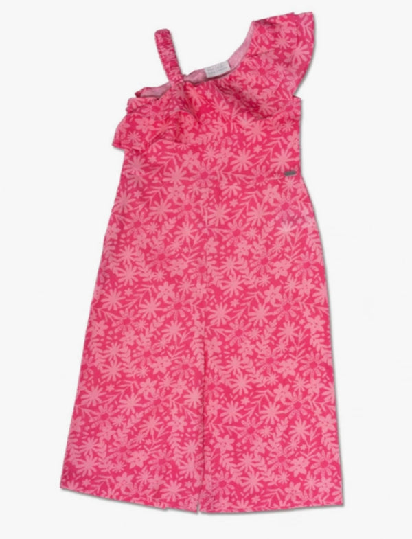 TucTuc Girls Pink Jumpsuit