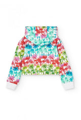 Boboli Girl’s Cropped Hoodie