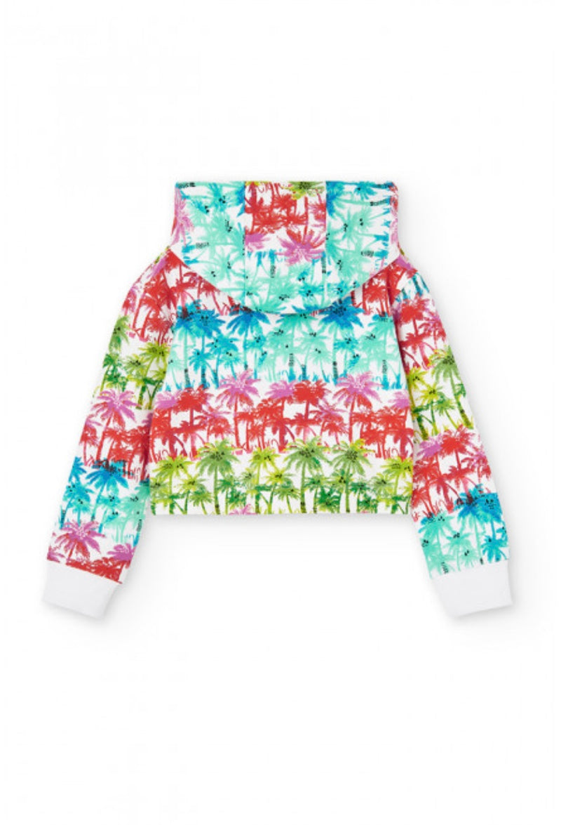 Boboli Girl’s Cropped Hoodie