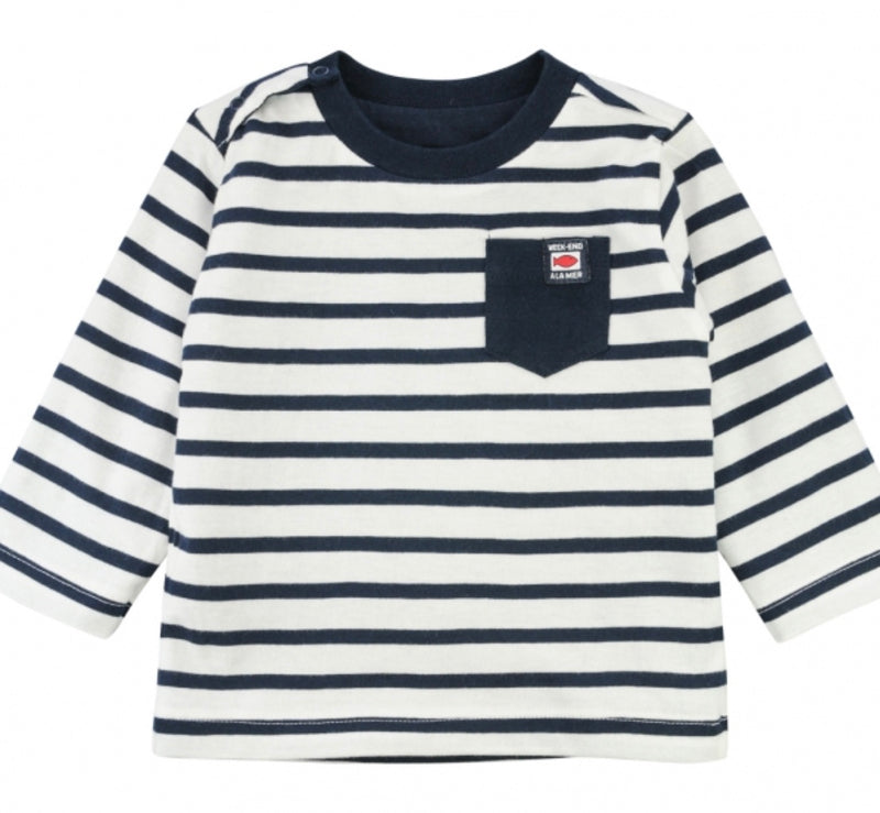 Weekend a La Mer Boys Reversible Long Sleeve Top