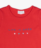 TucTuc Red T-shirt dress