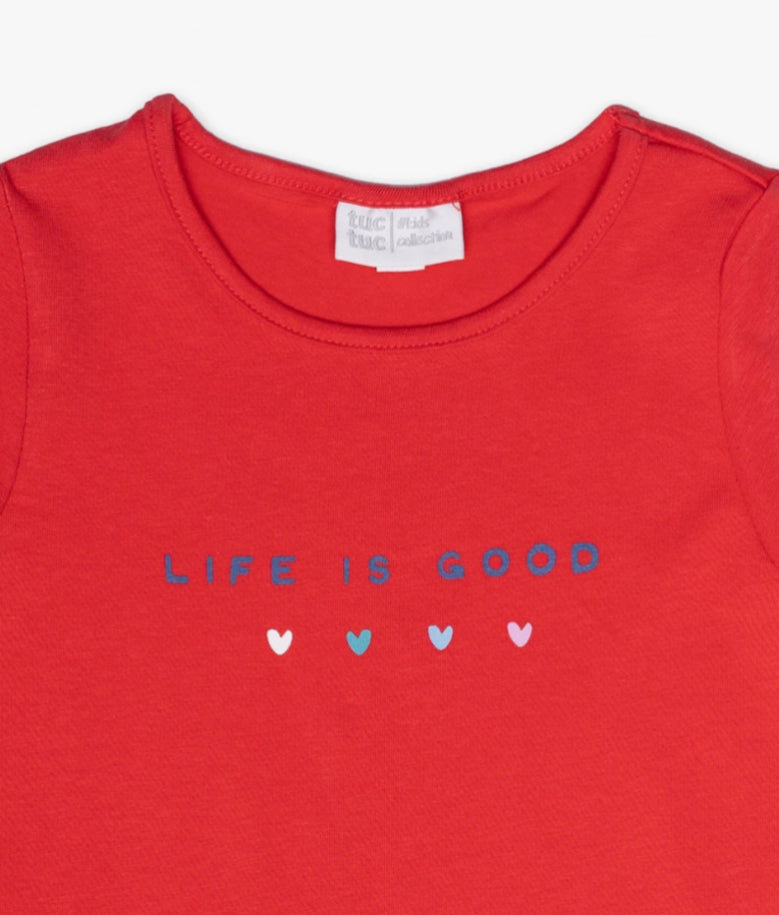 TucTuc Red T-shirt dress