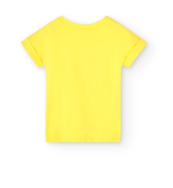 Boboli Girl Fresh Juice Yellow T-Shirt