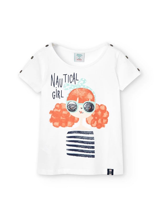 Boboli Girl’s Nautical Tee