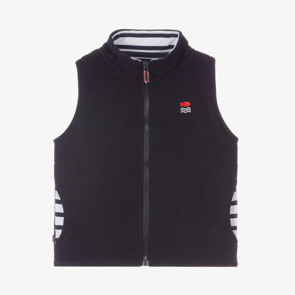 Weekend a La Mer Boys Navy Gilet