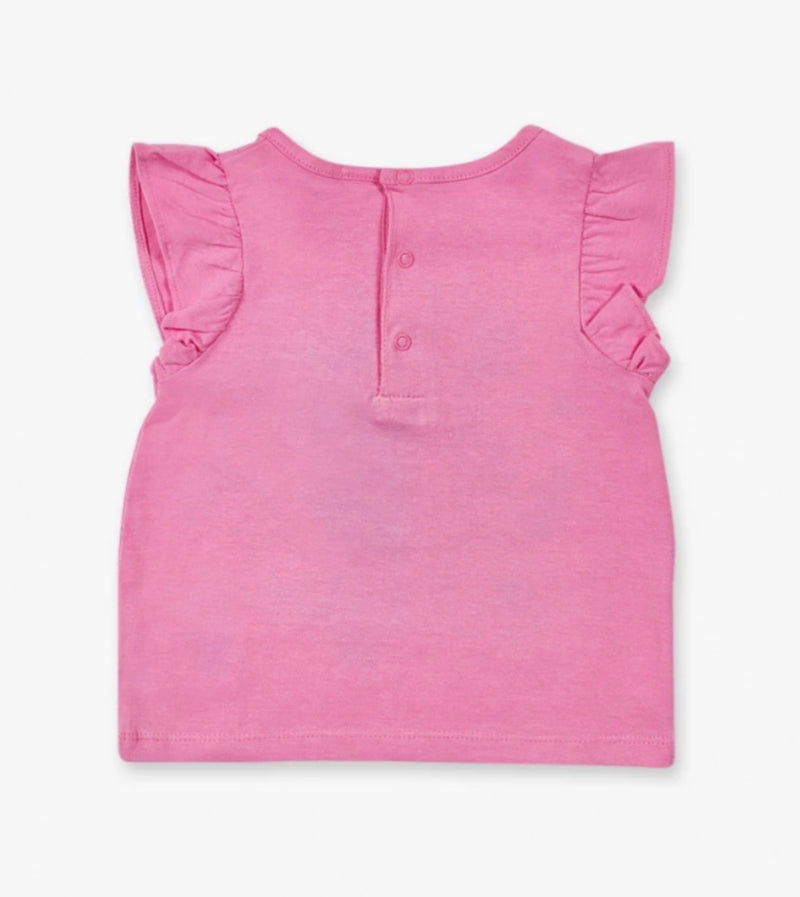 TucTuc ladybird t-shirt and shorts set