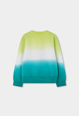 Boboli Lime White & Green Sweatshirt