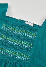 Boboli Dark Green Dress