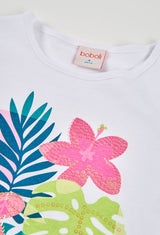 Boboli Girls White Top