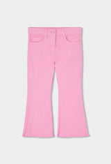 Boboli Pink Bootleg Jeans