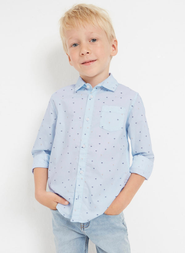 Mayoral Boys Long Sleeve Shirt