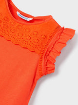 Mayoral Girl Orange Top