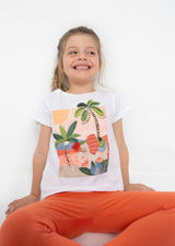 Mayoral Girl Orange Leggings Set