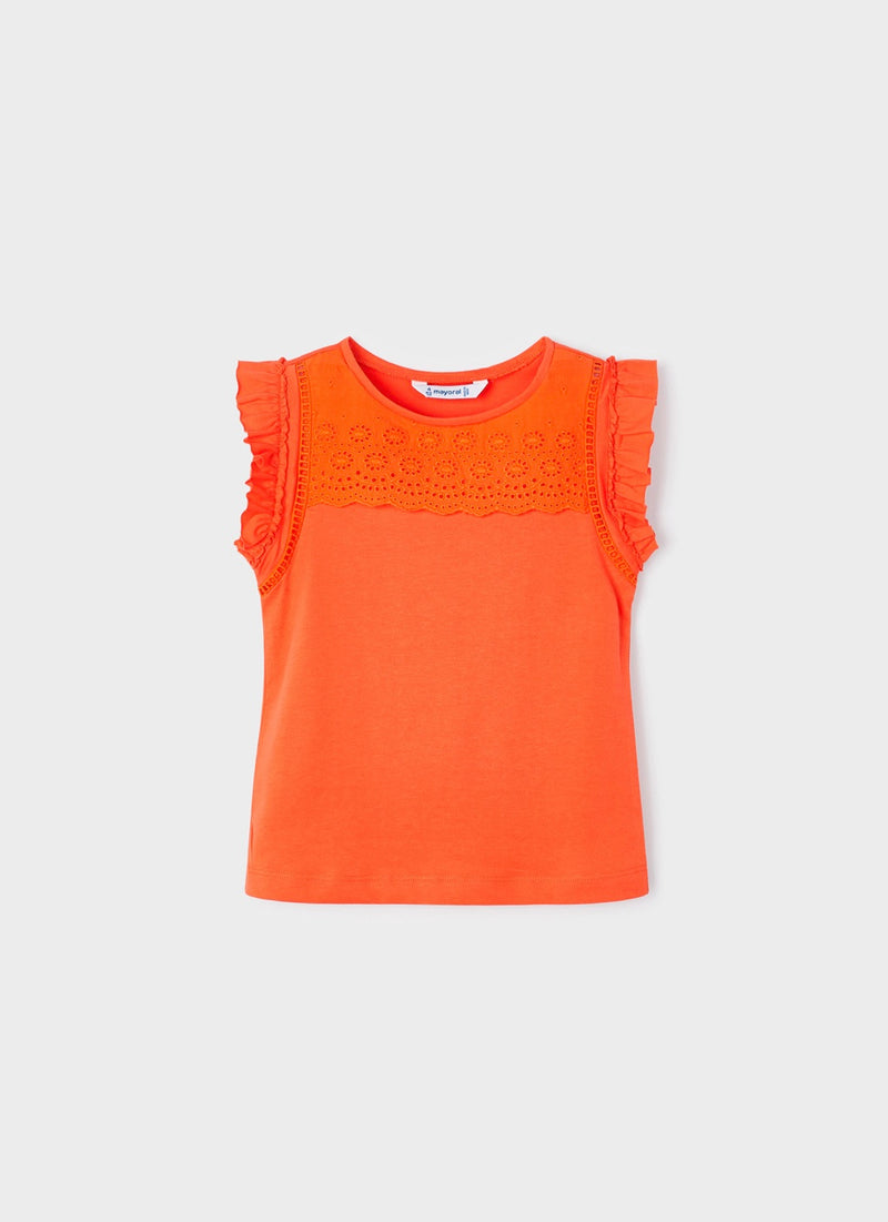 Mayoral Girl Orange Top
