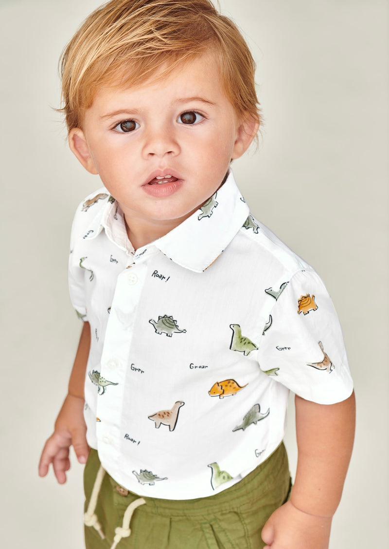 Mayoral Baby Boy Dino Shirt