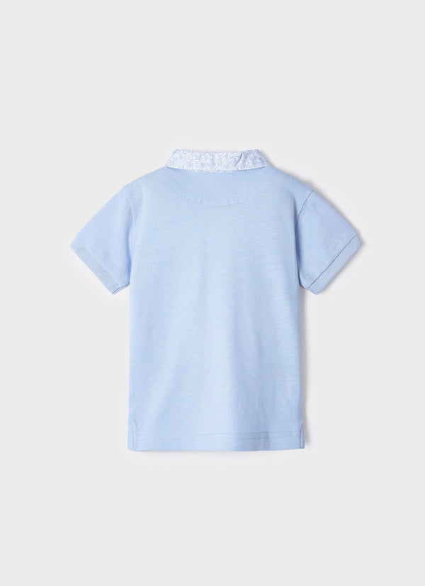 Mayoral Boys Blue Short Sleeved Polo