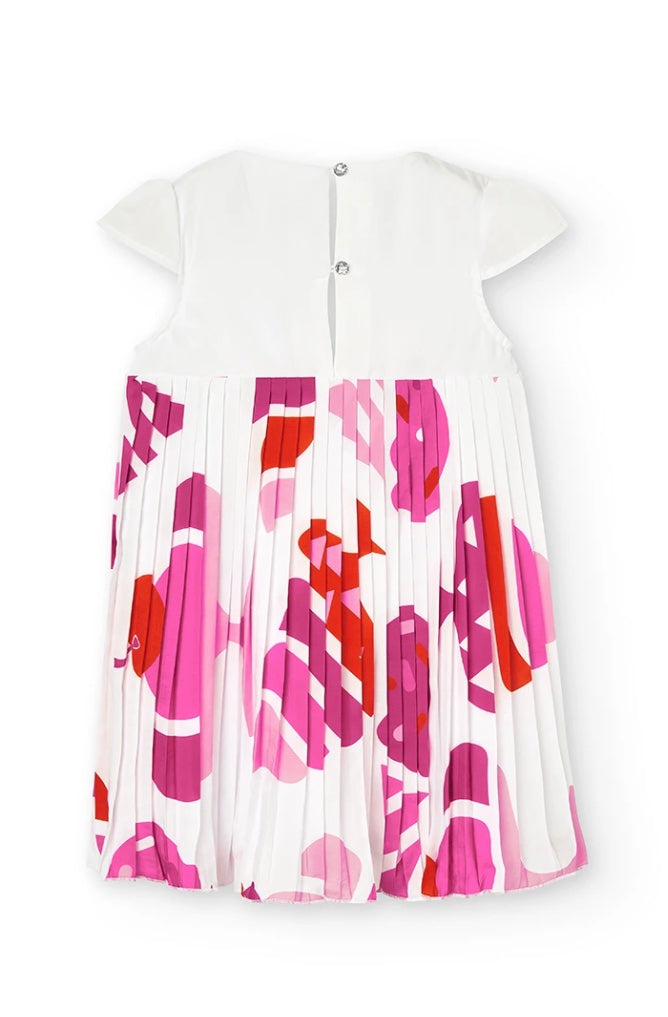 Boboli Girl Pleated Dress