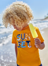 Mayoral Boys Orange Tee 3 Piece