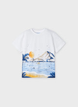 Mayoral Boys Orange Tee 3 Piece