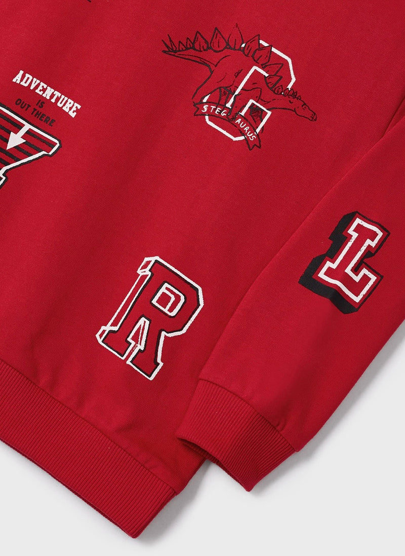 Mayoral Boys Red Sweatshirt