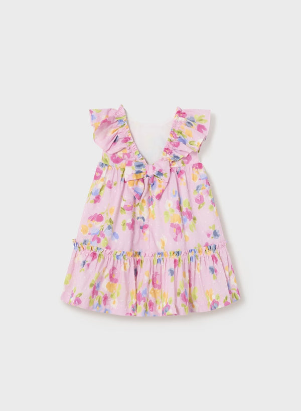 Mayoral Baby Girl Pink Floral Dress