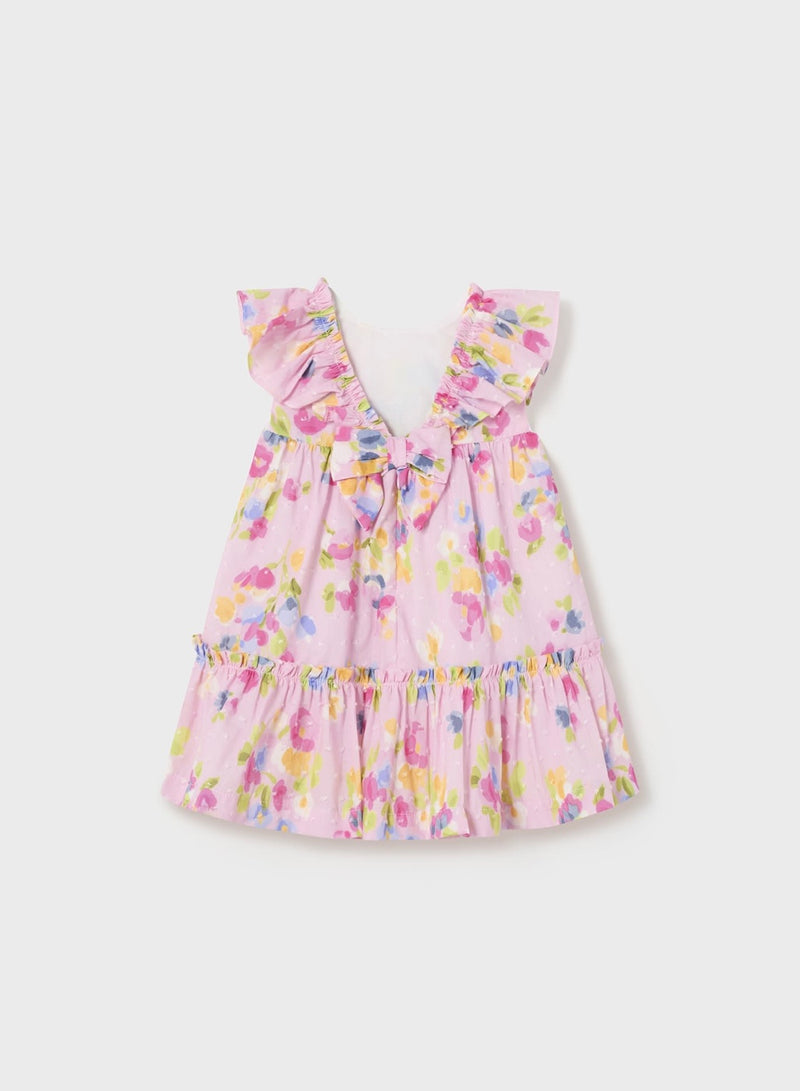 Mayoral Baby Girl Pink Floral Dress