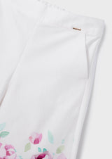Mayoral Girl Turquoise Cropped Pants Set